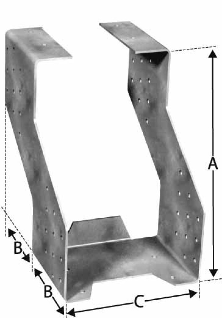 Cantilever bracket  type G  140 x 200 GERG140/200-B
